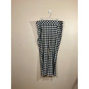 Torrid Womens Pixie Flare High Rise Plaid Pants 4 Luxe Ponte Preppy Academia NWT